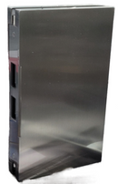 IPL610EKPBS/BL Retenedor para cerradura central de vidrio a vidrio para vidrio de 10-12 mm