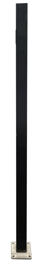 aluminum square post