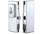 center glass door lock