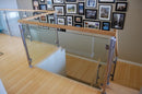 IPSQ40S42C316 Square Stainless Steel Corner 42" Post SS316
