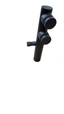 IGPOOLST16BS/BL Tope de puerta de vidrio ideal SS316