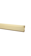 satin gold mirror J shape channel aluminum or frame