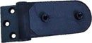 ISH1WAYSA/BL Bisagra de aluminio para puerta de pared a vidrio