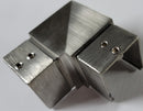 IEBH90CAPSQ40S Conector de riel con tapa cuadrada horizontal de 90 grados, tubo de 40 x 40 mm SS304