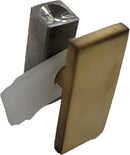 ISLSERGC90BG Brush Gold 90 Degree Connector for Glass