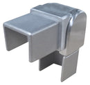 IEB2521ADJVBS Adj. Elbow Elbow Vertical Mini Caprail for 25x21 Tube SS