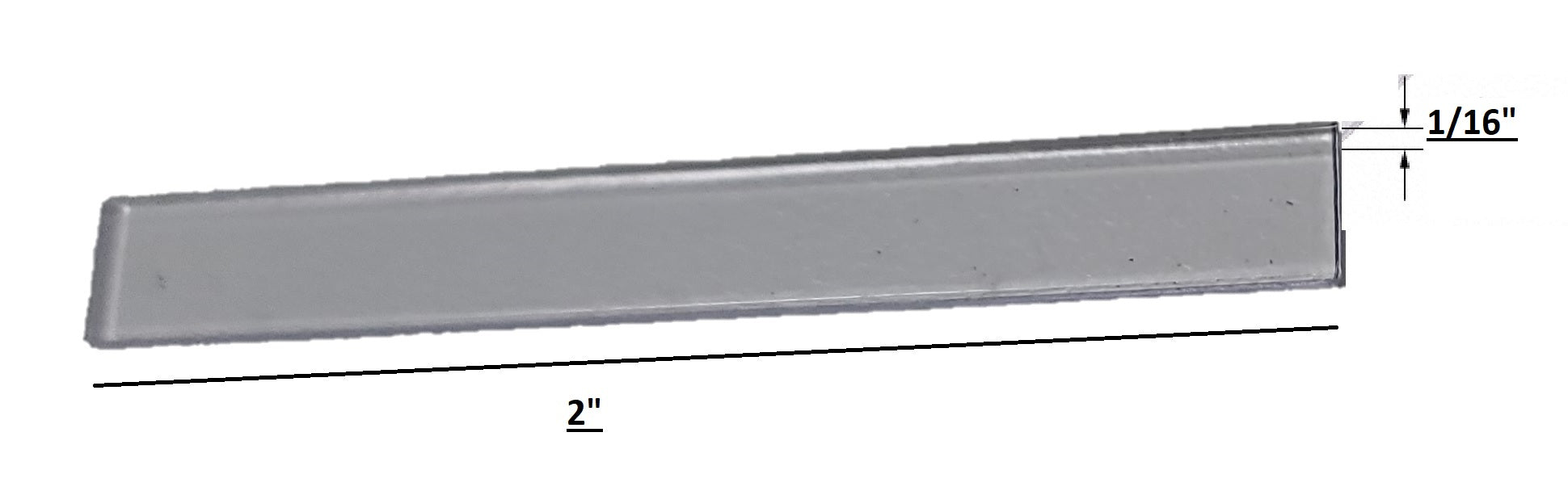 IGSHIMS116C Clear Shims 1/16" thick 2"Long Pack100pcs