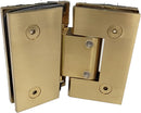 ISHV333AEDBN/BM/CP/BG Bisagra de vidrio a vidrio ajustable de alta resistencia de 135 grados