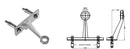 ISPA22BS One Way Spider for Ceiling/Wall SS316