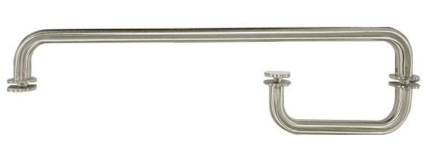 ITB6X18CMCP/BN/BM/BG/PN Ideal Round 6"x18" Towel Bar Combination With Metal Washer