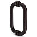 IGH6X6DCMCP/BN/BM/BG/GP/PN Manija para puerta de ducha CTC Mango en D de 6"