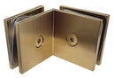 Square Glass To Glass Clamp 90 Degree For Fixed Panel