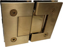 ISHV222EDBN/BM/BG/CP Heavy Duty Glass to Glass 180 Degree Hinge