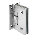 IDHSC1BS Bisagra de cierre automático de pared a vidrio de acero inoxidable cepillado