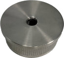 IECR424WH16S Flat End Cap With Hole For 42.4mm Tube SS316