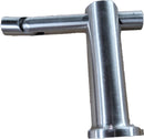 IWBR3X316S Soporte de pasamanos giratorio montado en la pared SS316