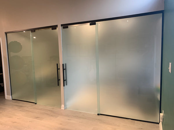 Glass Sliding System for Office or Home