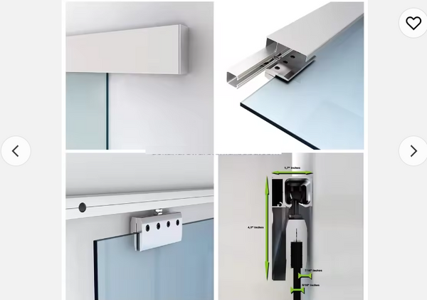 Glass Door Sliding