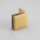 IGC444ED CP/BN/BM/BG Square Wall To Glass Clamp 90 Degree For Fixed Panel