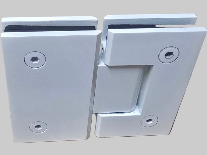 ISH222EDBM/CP/BN/BG/PN 黑色玻璃对玻璃180度铰链