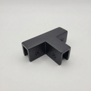 IGSCT18090CP/BN/BM Square T 玻璃到玻璃固定面板连接器，适用于 10-12mm 玻璃