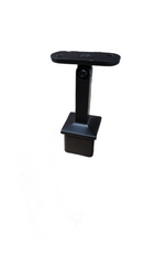 ITSSQ16SBL Matte Black Swivel Tube Support For Square Tube 40X40mm SS316