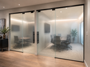 ISLROLLER80SCSA/BSS/BL Soft Close Top Hung Single Glass Door Sliding for 3/8"-1/2" Glass 80kg