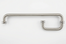 ITB6X18CMCP/BN/BM/BG/PN 理想圆形 6"x18" 毛巾杆与金属垫圈的组合