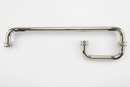 ITB6X18CMCP/BN/BM/BG/PN 理想圆形 6"x18" 毛巾杆与金属垫圈的组合