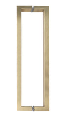 ITB12X12EDCP/BN/BM/BG Toallero Cuadrado Espalda con Espalda CTC 12"