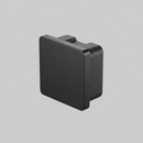 IECSQ16BL Matte Black Square End Cap For 40X40MM Tube SS316