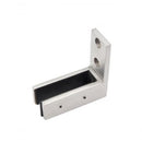 ISSPFEBWALL Abrazadera delgada de acero inoxidable para pared a vidrio para vidrio de 3/8"-1/2"