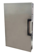 IPLELS610LHBS/BL Cerradero con cerradura eléctrica para cerradura central de vidrio a vidrio Vidrio de 10-12 mm