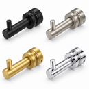 IDRH02  CP/BN/BM/BG Ideal Glass Robe Hook