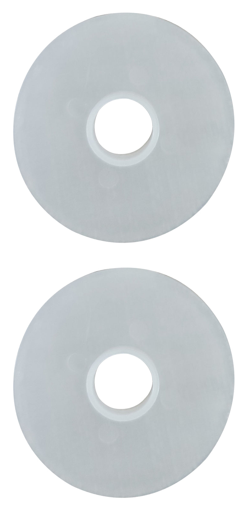 ISOGAS112DW Junta de plástico blanco de 1-1/2" de diámetro, par