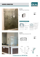 IGC111EDCP/BN/BM/BG/PN/GP Square Glass Clamp For Fixed Panel