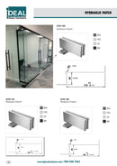 Full Set Heavy Duty (Out Door) Hydraulic Door Closer For 10mm-12mm

