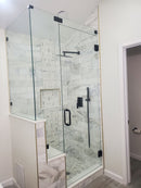 Square Glass To Glass Fixed Panel Clamp 180 Degree
