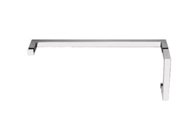 square towel bar for glass door
