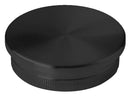 IECR42416BL Black Flat End Cap For  42.4mm Handrail SS316
