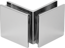 Square Glass To Glass Clamp 90 Degree For Fixed Panel