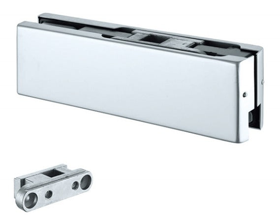 IPF6BS 拉丝不锈钢可调节顶门贴片适用于高架闭门器