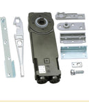 Concealed Overhead Door Closer Medium Duty 90º Hold Open 3/4" with Mounting Clips
