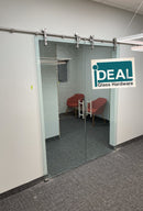 ISLLAGWM5DDBSS Brushed Stainless Wall Mount Bi-Parting Sliding Kit