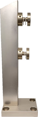 IMINIALUSO13SS Mini poste con soporte de aluminio y acabado inoxidable