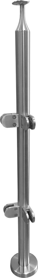 IPR1.66S42C316 Round Stainless Steel 42" Corner SS316