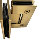 ISH444EDCP/BN/BM/BG/PN Glass to Glass 90 Degree Hinge