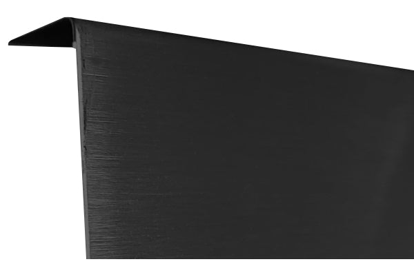 ISHOECLADBL Matte Black Base Shoe Cladding 10ft Aluminum