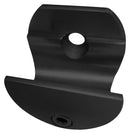 ISLLAGTUBEWMBL Matte Black Top Sliding Tube Wall Mount Clamps