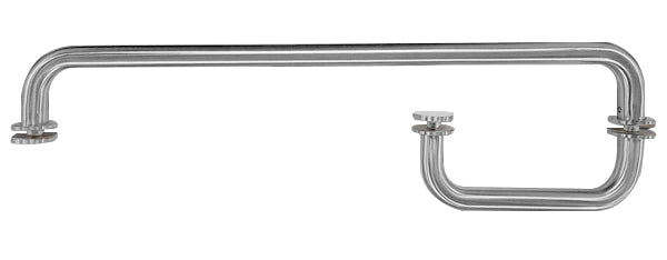 ITB6X24CMCP/BN/BM Brushed Nickel 6"x24" Towel Bar Combination With Metal Washer